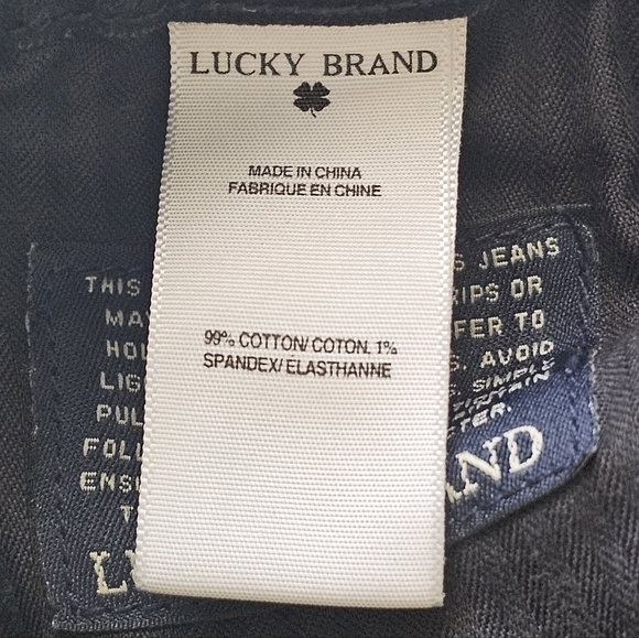 LUCKY SOFIA SKINNY BLACK JEANS - Picture 10 of 11